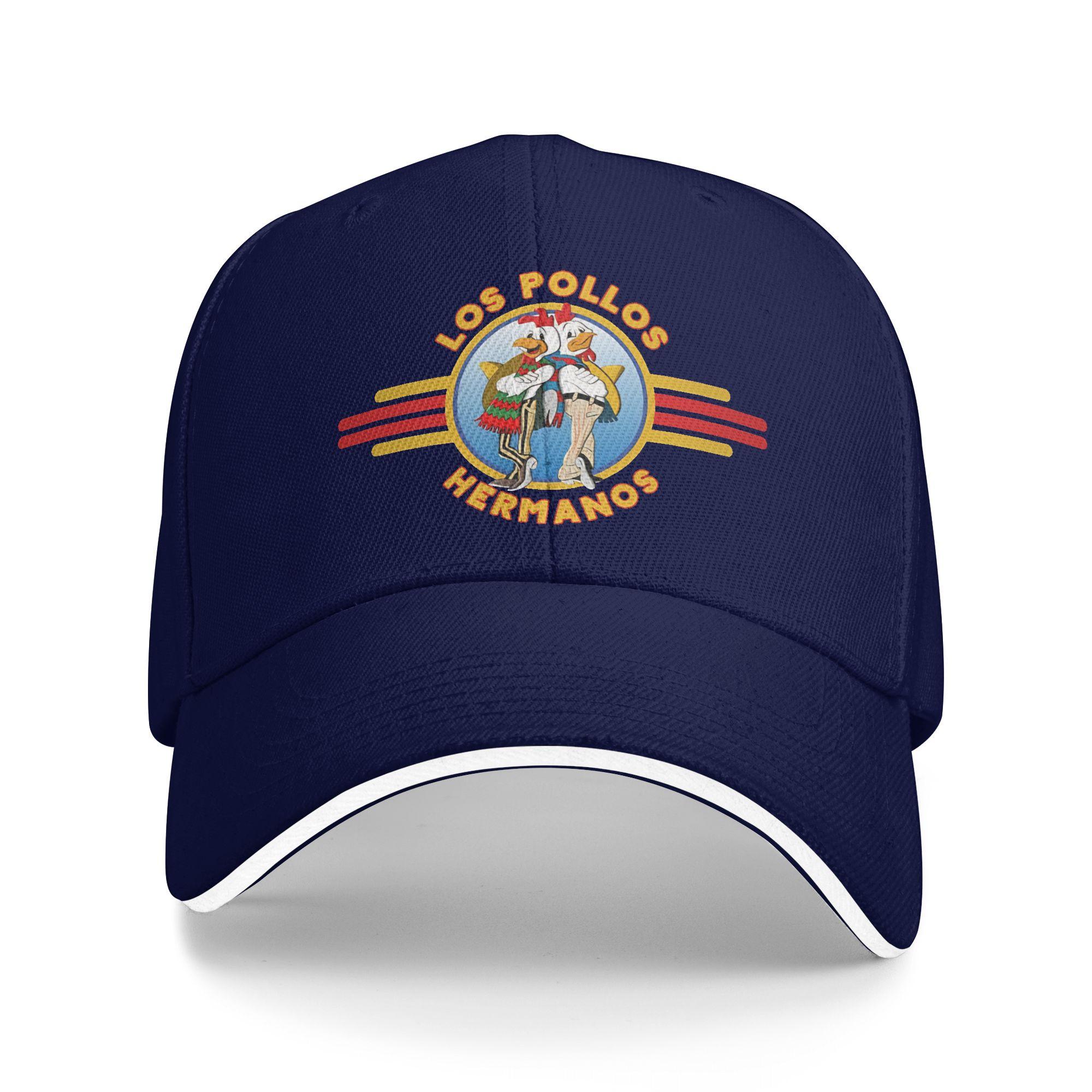 

Los Pollos Hermanos Chicken Sun Baseball Cap Summer y2k Cool Trucker Hat For Unisex Unisex Outdoor Sport Snapback Cap One Size