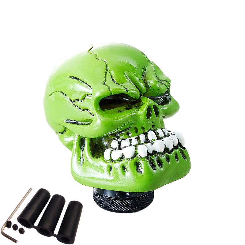Universal Big Tooth Skull Resin Gear Shift Knob