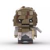 Building Blocks Scarecrow Square Head Boy Creative Assembly Building Model Gift Small Particle Toy For Men