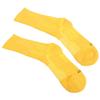 1 Paio Calzini Sportivi Antiscivolo Traspiranti Calzini Protettivi Atletici per Basket Calcio(Giallo )