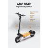 OOTD T10 - Trottinette Electrique Pliable - Batterie 48 V 18 Ah - Maximale 50 Km/h - 11'' Pouces - Moteur 900 W - Autonomie 60 Km