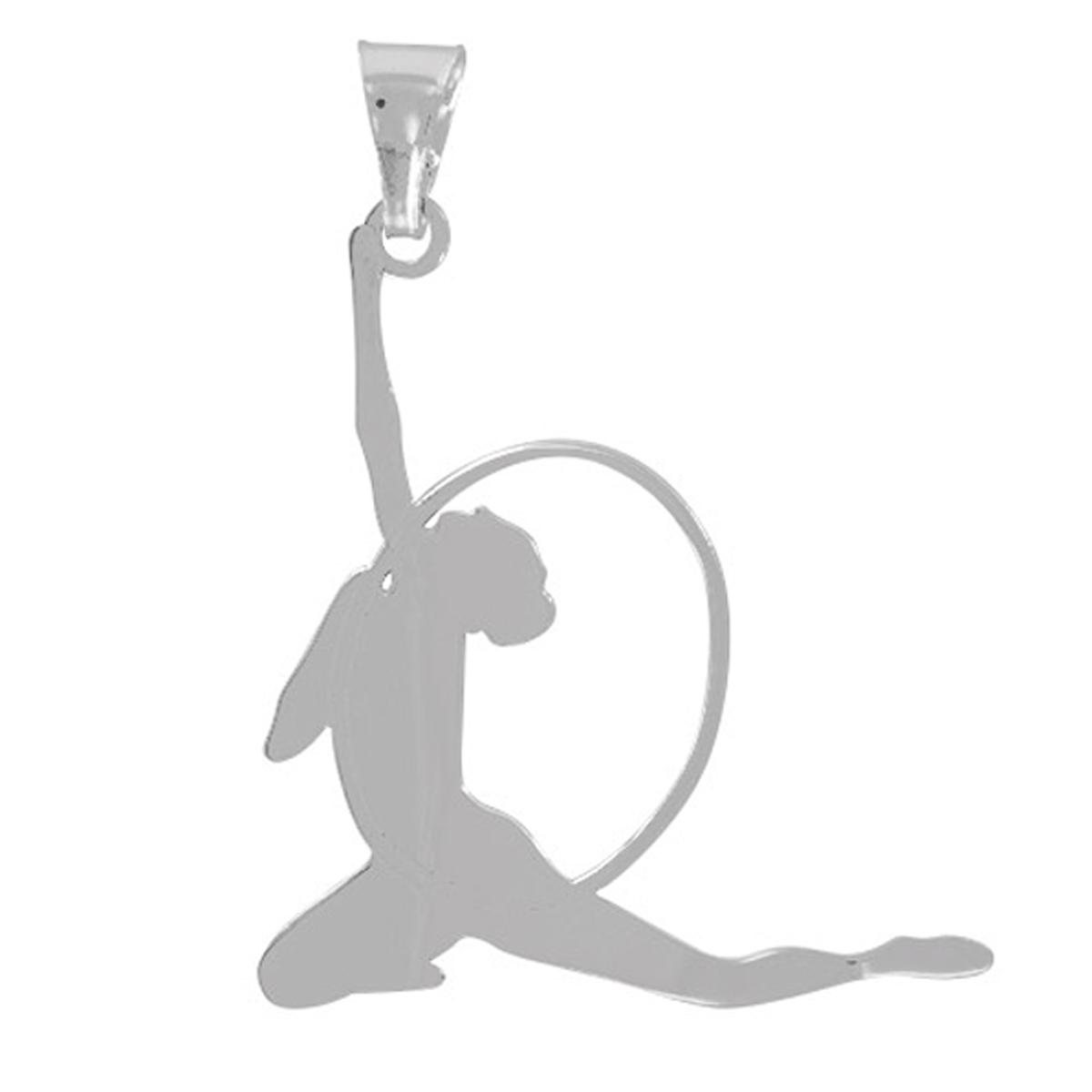 

Les Trésors De Lily [Q3335] - Серебряная подвеска Балерины серебро (родий) - 30x30 мм