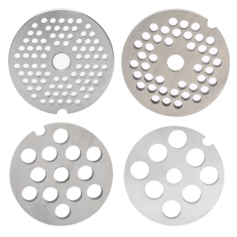 Stainless Steel Meat Grinder Blade Mincer Plate Disc Knife Replacement Accessories