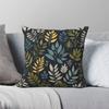 Nature With This Lush Botanical Pillowcase Polyester Linen Velvet Printed Decorative Throw Pillow Case Sofa Seater Cushion Cover