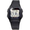 Casio Standard Digital Men's Watch W-800H-1AV Black Water Resistant Lightweight Design