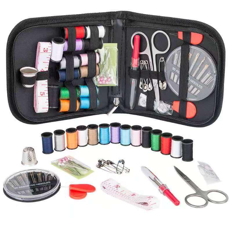 Portable DIY Needle and Thread Set: Home Sewing Kit