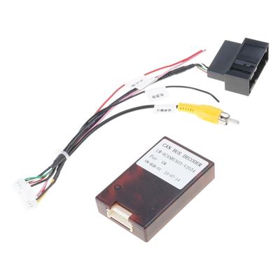 Video Format Adapter Car Backup Reverse Camera Decoders Suitable for Car Stereos With RCD510 RNS510 RNS315 Compatibility