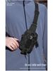 Men's Tactical Camouflage Crossbody Bag - Multi-Functional, Portable Outdoor Chest Bag for Camping, Sports & Cycling