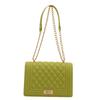 Pu Leather Retro Single Shoulder Bag With Chain Detail For Daily Use