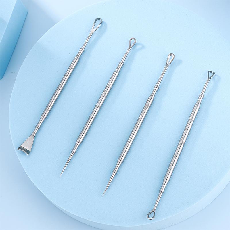 Acne Needle Blackhead Remover Pimple Popper Tool Cleaning Facial Closed Comedones Tool Acne Treatment Pore Cleanser Needle Tool