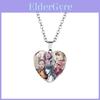 Taylor Swift Inspired Heart Shaped Necklace For Kids Stunning Glass Pendant Stylish Accessory