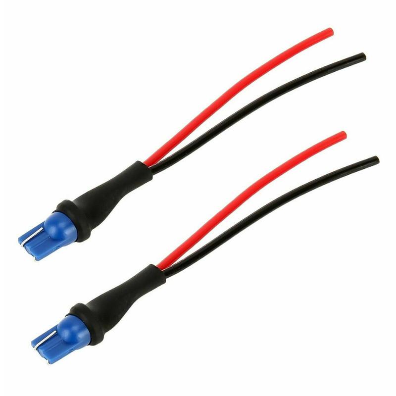 

Wire Pigtail Male 194 168 2Pcs Harness Interior Map Light Bulb Cable Lamp Plug F