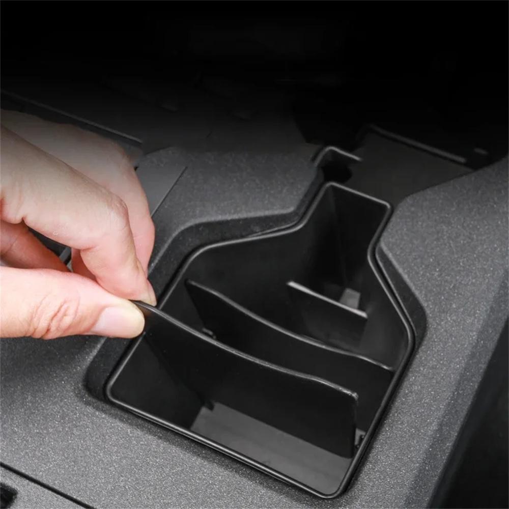 For 24-25 Toyota Land Cruiser LC250 Prado Console Water Cup Holder Storage Box
