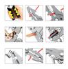 Multifunctional Electrical Tool Set: Voltage Tester, Wire Stripper, Crimping Pliers, Electrician Tape, and Live Wire Tester