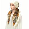 Bandana Sciarpa per Capelli in Poliestere con Stampa Floreale e Design Traspirante per Donna