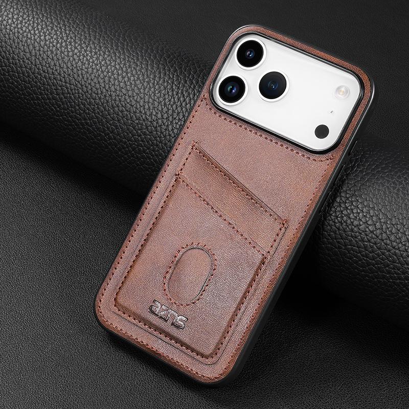 Luxury Wallet Slot Card Holder Wallet Phone Case For iPhone 17 Pro Max 16 15 14 Plus 13 12 11 Soft Silicone Shockproof Cover