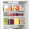 Kitchen Transparent Spice Storage Box With Flip Lid Sealed Box Pepper Organizer Case Household Dispenser Storage Container
