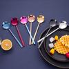 RuHan 304 Stainless Steel Korean Style Round Spoon