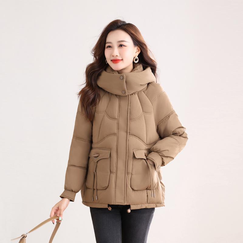 Short Down Jacket for Women, New Style, Versatile and Popular, Classic Korean Style White Duck Down Winter Jacket