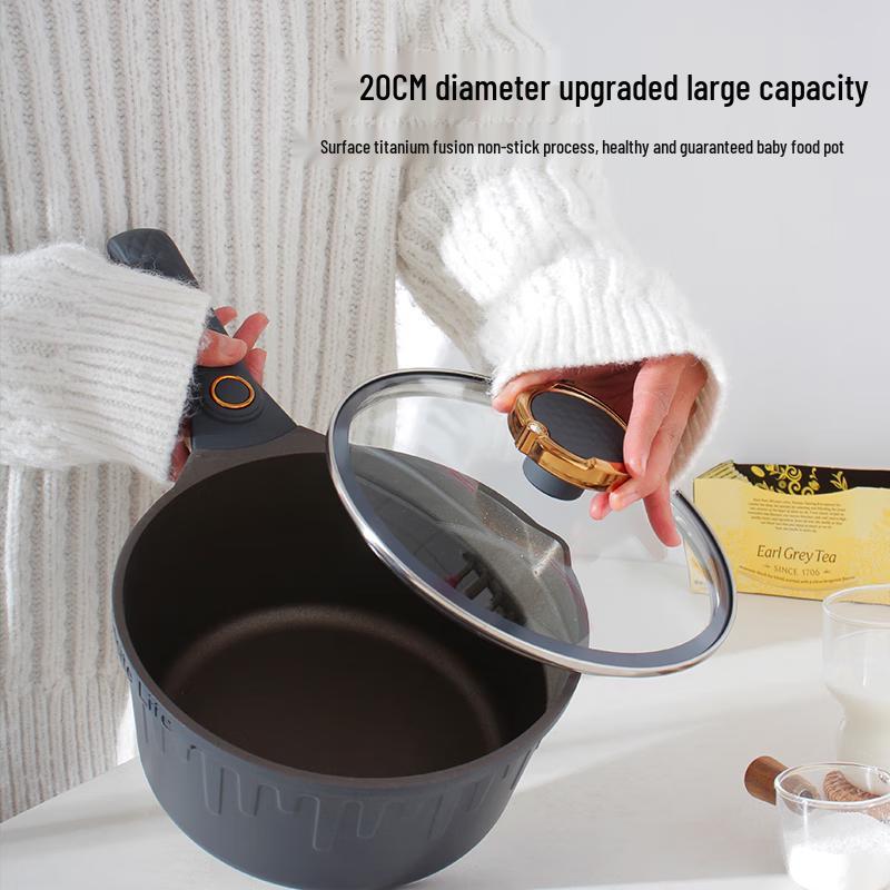 Secite Titanium Non-stick Saucepan