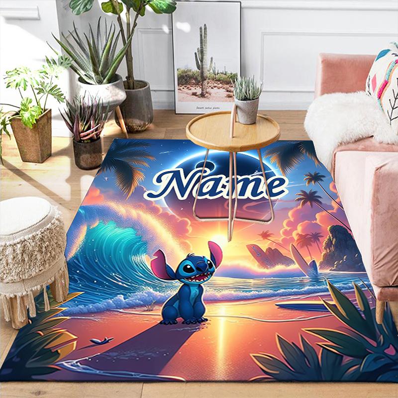 Custom 1Pc Stitch Stars Artwork Rug Office Carpet Indoor Outdoor Entrance Doormat Nonslip Soft And Comfortable Living Room D916265