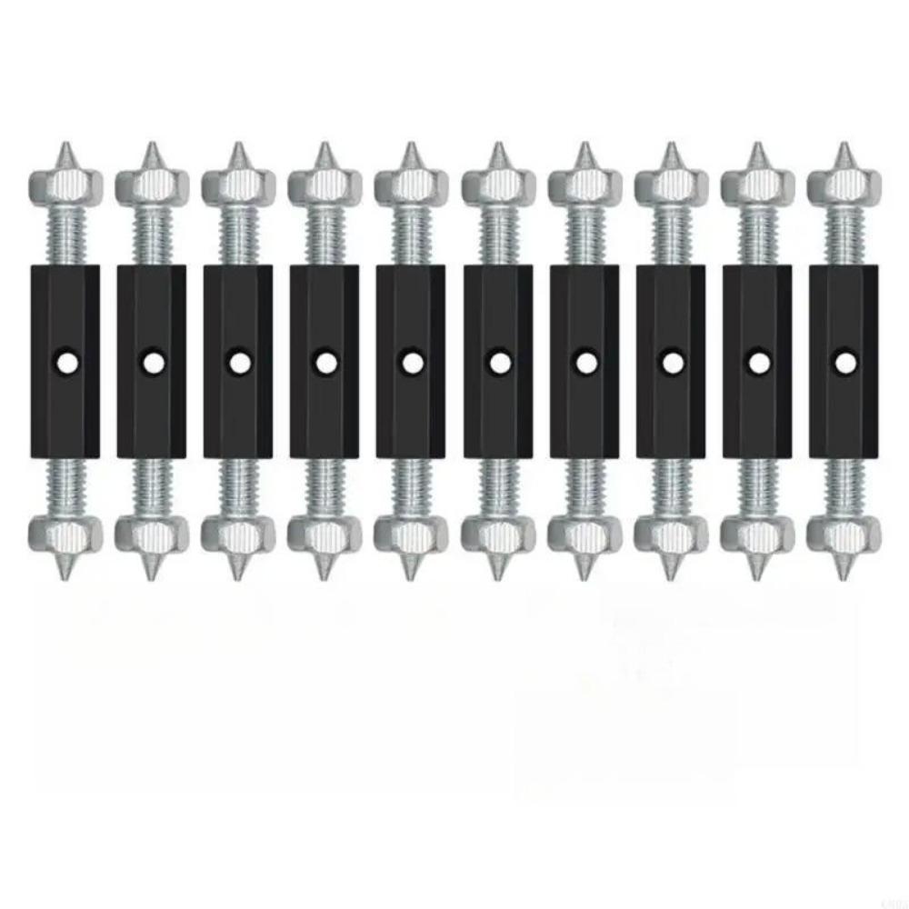 86/118 model 10 Pieces Cassette Repairer Bottom Box Repairer Pole Cassette Screws Support Rod Cassette Repairer Tools with Wrench