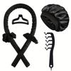 Best Selling Z-Part Hair Comb Sponge Sleep Cap Heatless Hair Curler LED Temperature Display Set for Overnight Curls Home DIY