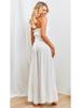 2025 European & American Women's High-waisted Long Wide-leg Summer Culottes with Elastic Waistband