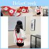 Adorable Korean Style Children's Mini Tiger Canvas Crossbody Bag For Little Girls
