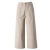 Big Sale Leak-Picking Pure Cotton Cropped Tooling Loose Pants Women's Summer Thin Casual Pants Outwear Small Straight-Leg Pants