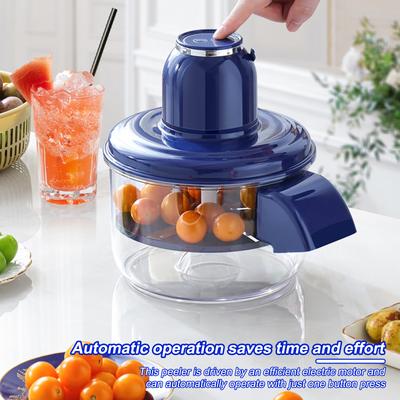 Automatic Electric Grape Peeler Machine - Hands-Free Skin Remover for Berries Fruits Tomato Prep Kitchen Tool Effortless Peeling
