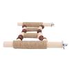     Bridge Ladder Toy, Interactive Wooden Cockatiel Cage Hanging Exercising or Climbing Ladder for Parakeets Cockatiels Lovebirds and More  