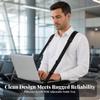 Laptop Harness with Support Adjustable Wearable Desk Mobile for Travel