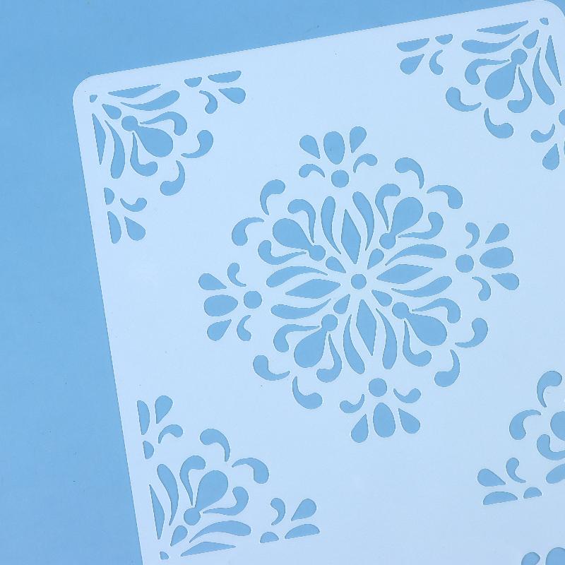 Diy Scrapbooking Reusable Bird Pattern Stencil Card Making & Crafts - Durable Plastic Spray Painting Templat