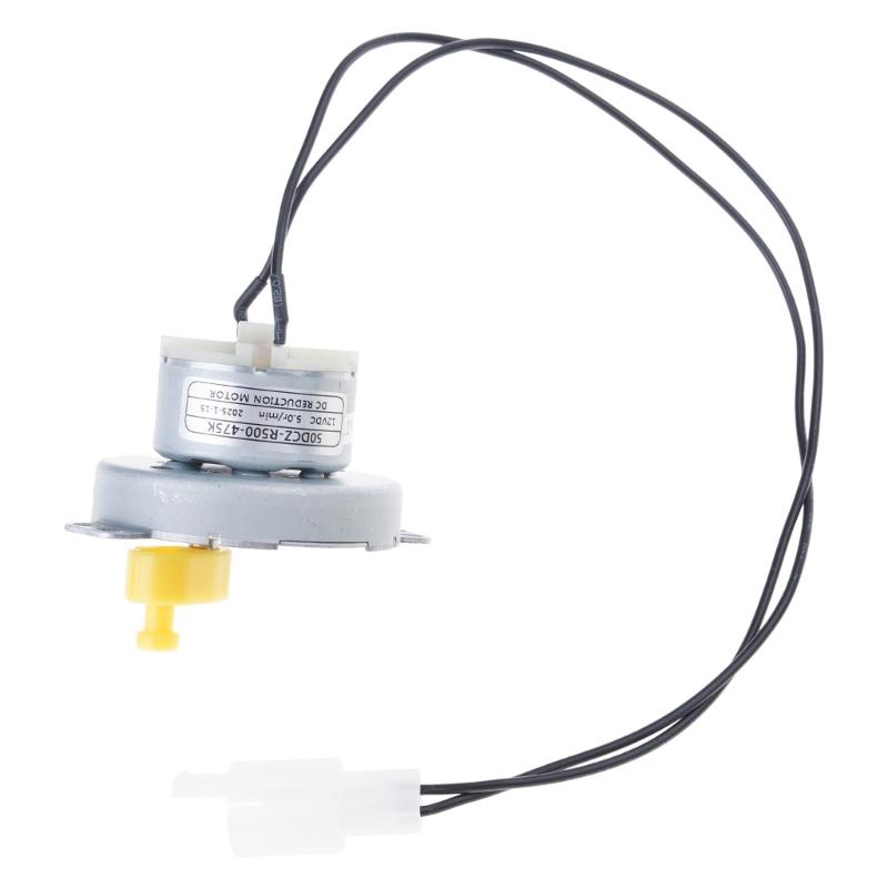 Synchronous Motor Power Cord Turntable Motor with Power Cord Accessories Electric Rotisserie Motor for Cup Turner