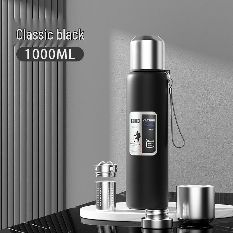 Thermos de Voyage Résistant aux Chutes en Acier Inoxydable 316 pour Hommes - Portable, Grande Capacité, Tasse à Eau d'Extérieur