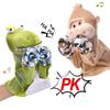 Adorable Plush Boxing Hand Puppets With Sound Interactive Cartoon Toy For All Ages