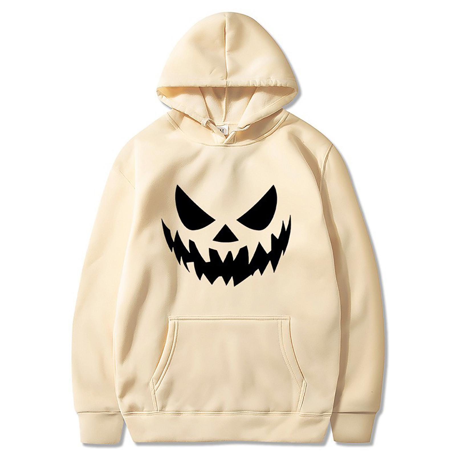 Men s Casual Loose Fit Hoodie for Fall Winter L