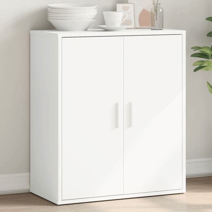 VidaXL Buffet White 60x31x70 Cm Engineered Wood, Storage Cabinet, Entryway Furniture, Accent Furniture, Furniture of 840457