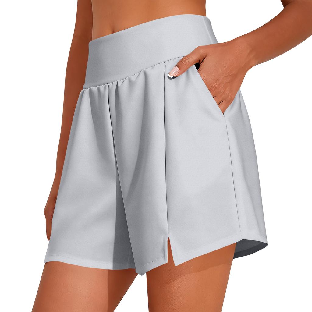 Women's Casual, Loose, -color Shorts