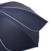 Francfranc Piping Long Navy Rain or Two-tone Umbrella, 50cm, (For Shine)
