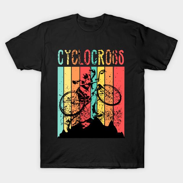 

Men Black Print T-shirt Cyclocross Vintage No-Cut Transfer Paper Print Cotton Tshirt - Men s Summer Cotton Graphic Tee S разноцветный