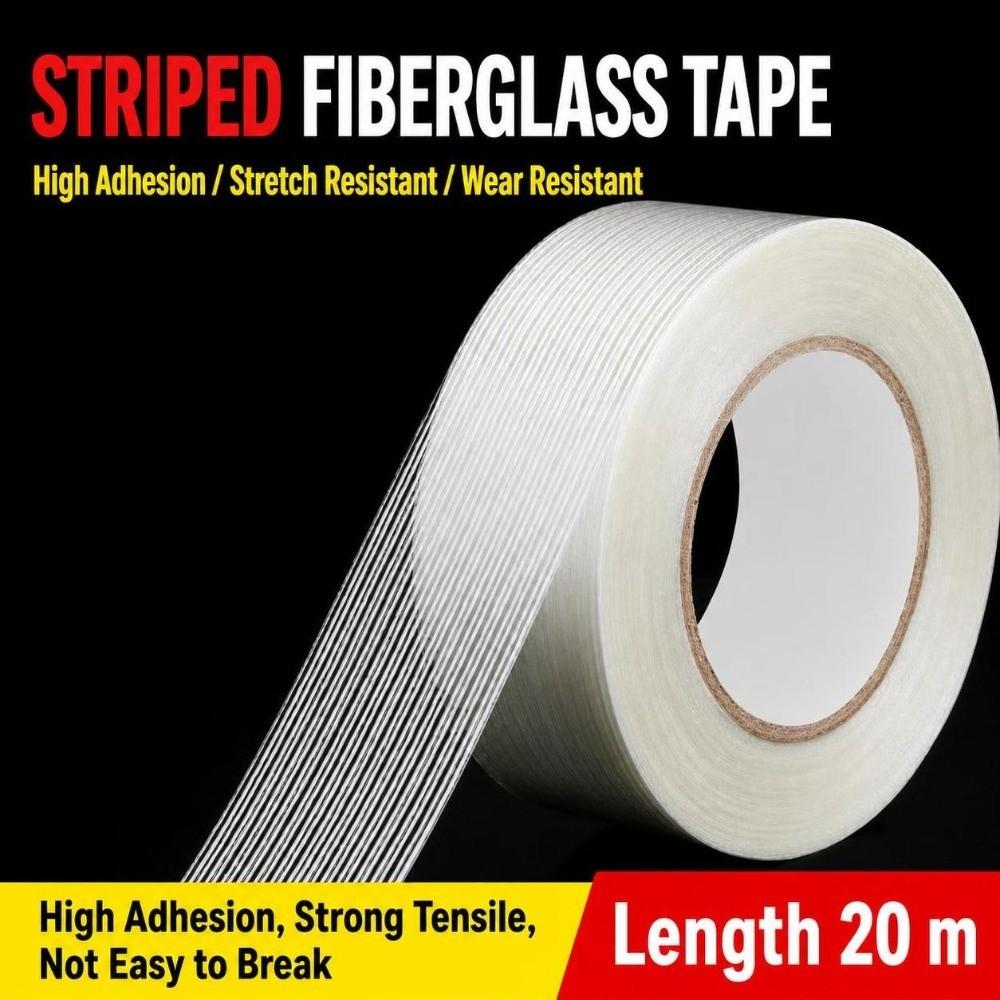Transparent Fiberglass Tape High Temperature Resistance Filament Tape Fiberglass Reinforced Tape