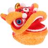 INOOMP Hand Puppets, Lion Dance Hand Puppets, Toys for Kids, Storytelling Animal Hand Puppets, Chinese Style