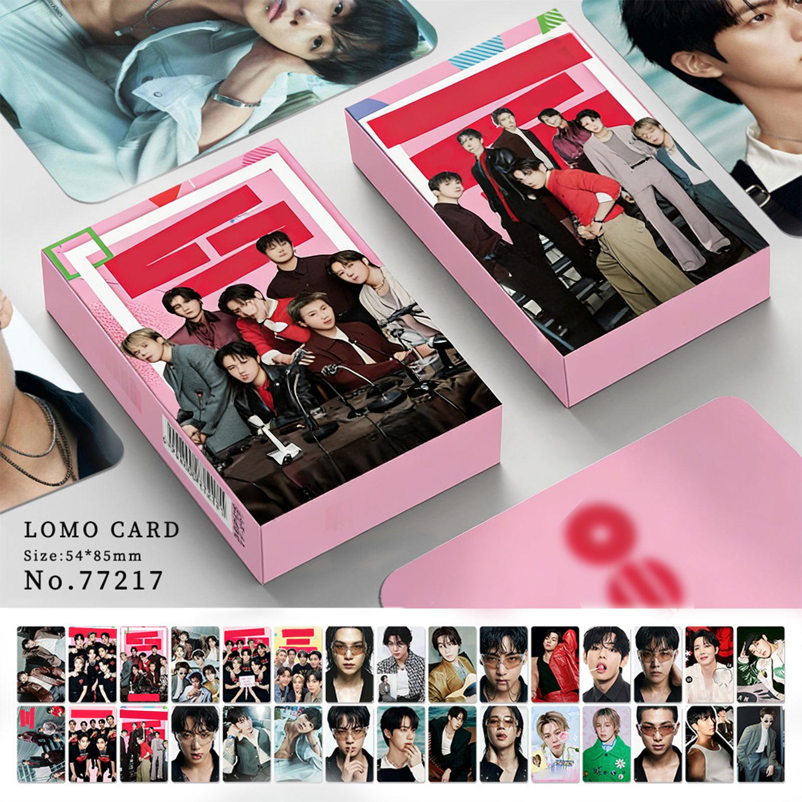 30 Double-sided Small Card Photo Cards, LOMO Cards One Size розовый