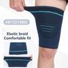 1Pcs Knitted Sports Thigh Protectors Prevent Muscle Strain Compression Pads for Running Basketball Men Women