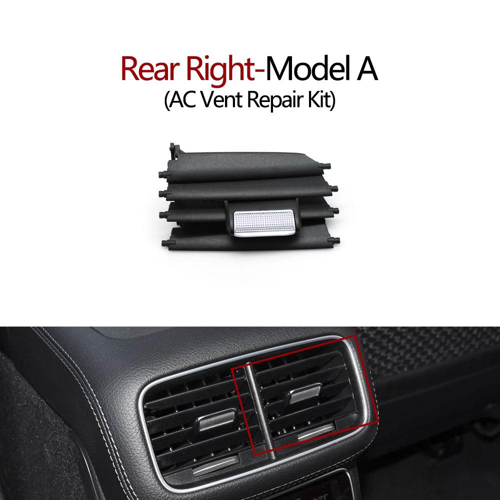 Car Rear Console Air Conditioner Air Outlet Grille AC Tab Clip Repair Kit Outer Frame For Mercedes Benz GLS GLE W167 2020-2025