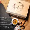 SOL Wooden Premium Green Tea Gift Box | 6 Wellness Teas | 60 Total Tea Bags | Assorted Tea Bags Gift Box | Corporate Gifting