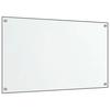 Dosserets de cuisine 2 pcs transparent 70x60 cm verre trempé
