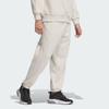 Adidas Lounge Pants With Tag Logo Stitching And Elastic Cuffs Men Bottoms Clear-Brown IP4976